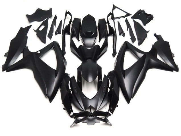 08-10 Deep Matte Black GSXR 600-750 Fairings 08-10 Deep Matte Black GSXR 600-750 Fairings