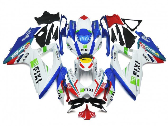 08-10 FIXI Custom GSXR 600-750 Fairings 08-10 FIXI Custom GSXR 600-750 Fairings