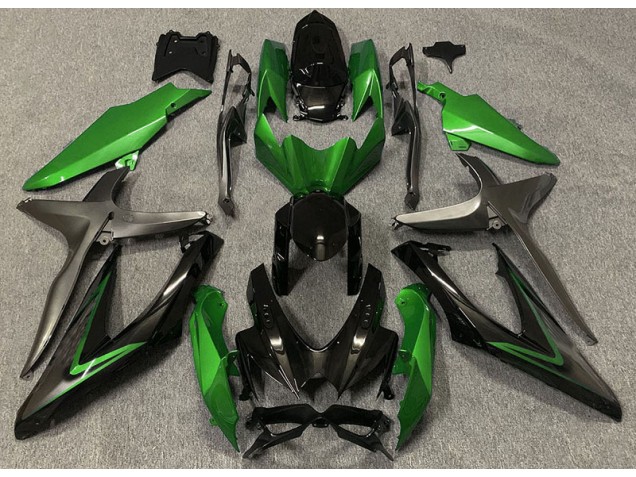 08-10 Gloss Green & Green R GSXR 600-750 Fairings 08-10 Gloss Green & Green R GSXR 600-750 Fairings