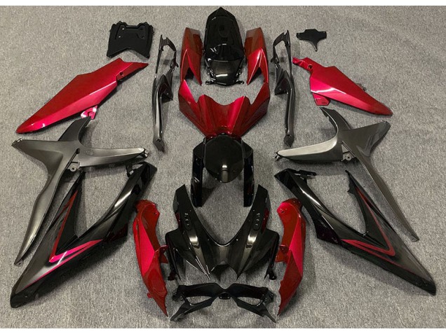 08-10 Gloss Red & Green R GSXR 600-750 Fairings 08-10 Gloss Red & Green R GSXR 600-750 Fairings
