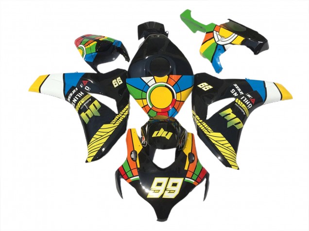 08-11 99 Multi Color CBR1000RR Fairings