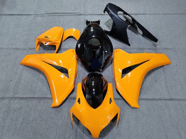 08-11 Gloss Orange and Black CBR1000RR Fairings