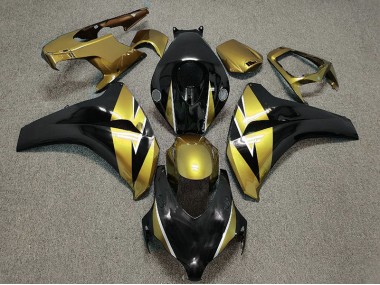 08-11 Gold and Black CBR1000RR Fairings