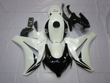 08-11 Pearl White and Black CBR1000RR Fairings