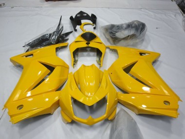 08-12 Yellow Ninja 250 Fairings