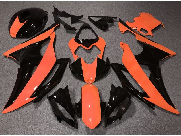 08-16 High Viz Orange R6 Fairings 08-16 High Viz Orange R6 Fairings