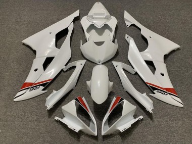08-16 Pearl White R6 Fairings
