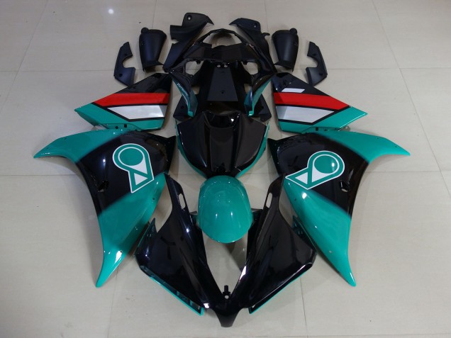 09-11 Special Green Custom R1 Fairings