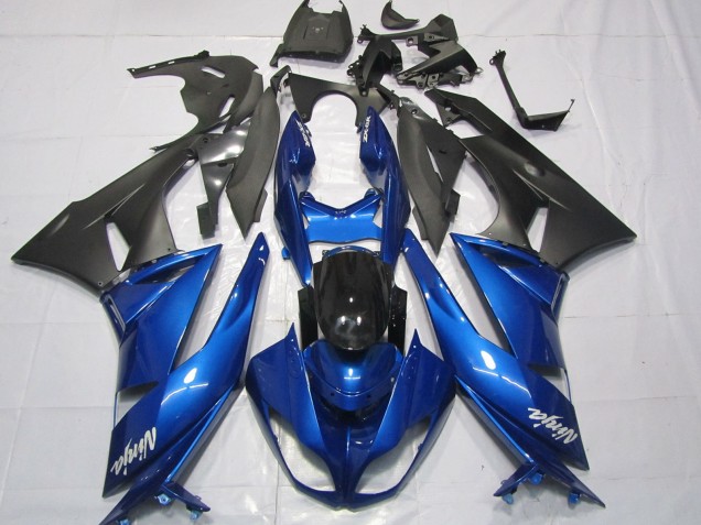 09-12 Gloss Blue ZX6R Fairings 09-12 Gloss Blue ZX6R Fairings