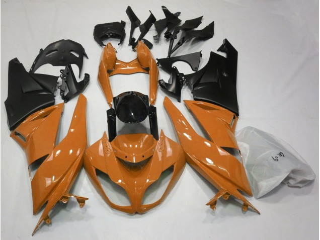 09-12 Gloss Orange & Black ZX6R Fairings 09-12 Gloss Orange & Black ZX6R Fairings