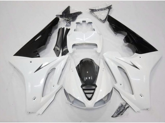 09-12 Gloss White Daytona 675 Fairings