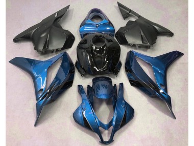 09-12 Light Blue with Black CBR600RR Fairings