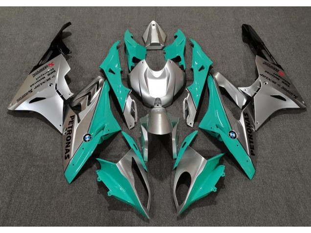 09-14 Alien Blue and White S1000RR Fairings 09-14 Alien Blue and White S1000RR Fairings