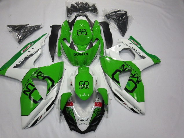 09-16 Green Go Fun GSXR 1000 Fairings 09-16 Green Go Fun GSXR 1000 Fairings