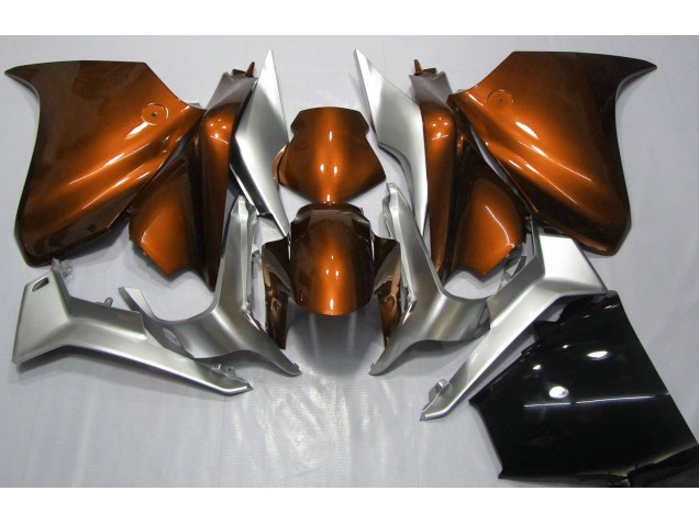10-13 Orange and Silver VFR1200 Fairings 10-13 Orange and Silver VFR1200 Fairings
