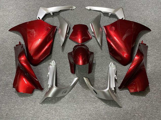 10-13 Red and Silver VFR1200 Fairings 10-13 Red and Silver VFR1200 Fairings
