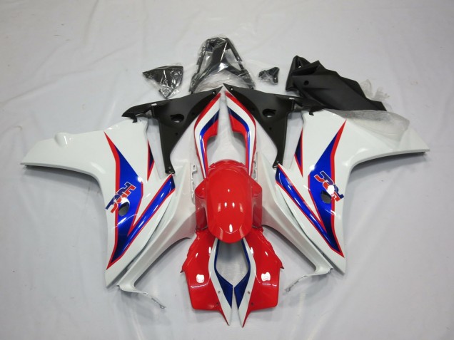11-12 Blue White Red HRC CBR600F Fairings 11-12 Blue White Red HRC CBR600F Fairings