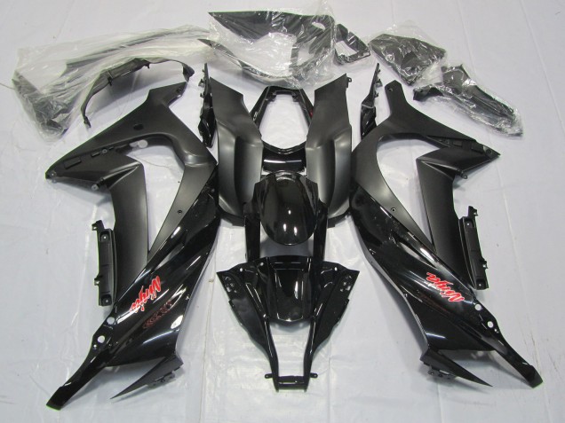 11-15 Black Matte Gloss ZX10R Fairings 11-15 Black Matte Gloss ZX10R Fairings