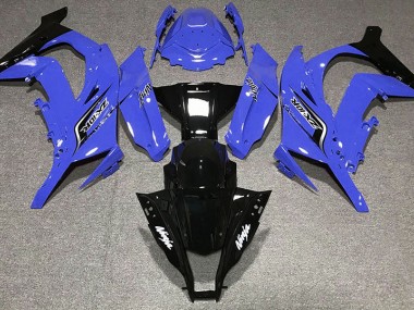 11-15 Gloss Blue & Logos ZX10R Fairings