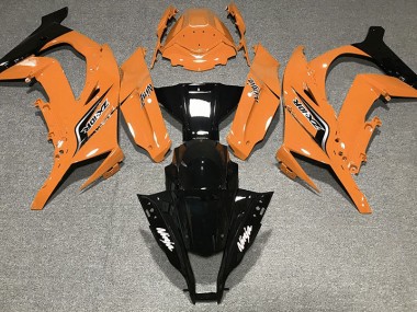 11-15 Gloss Orange & Logos ZX10R Fairings