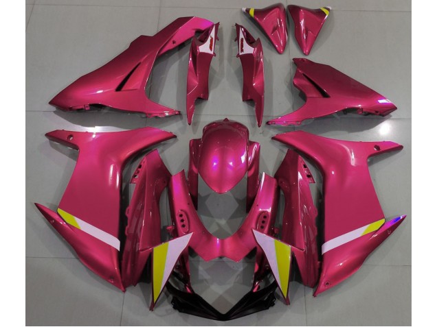 11-24 Full Gloss Candy Red GSXR 600-750 Fairings