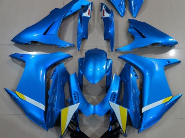 11-24 Full Gloss Light Blue GSXR 600-750 Fairings