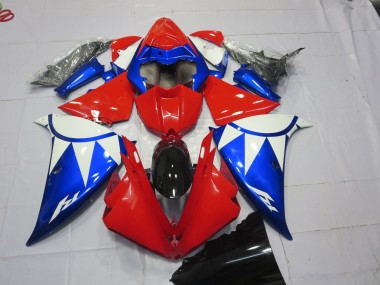 12-14 Red Blue and White R1 Fairings