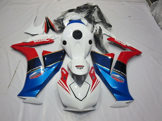 12-16 Blue and Red CBR1000RR Fairings 12-16 Blue and Red CBR1000RR Fairings