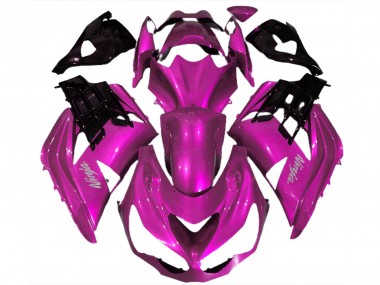 12-21 Hot Pink ZX14R Fairings