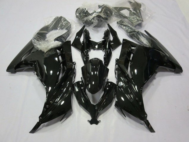 13-18 Black Gloss Ninja 300 Fairings 13-18 Black Gloss Ninja 300 Fairings