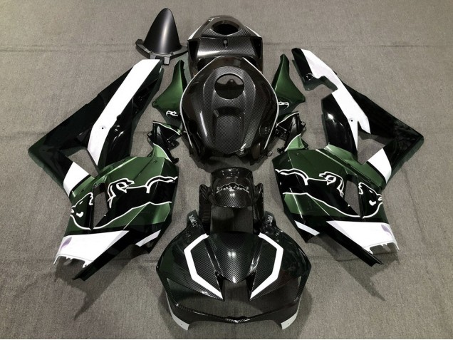 13-23 Custom Green Carbon Bull CBR600RR Fairings 13-23 Custom Green Carbon Bull CBR600RR Fairings