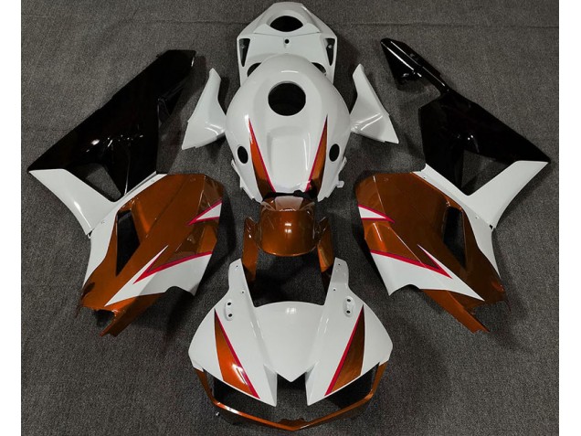 13-23 Gloss Orange White and Red CBR600RR Fairings 13-23 Gloss Orange White and Red CBR600RR Fairings