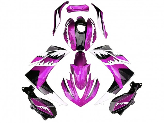 15-18 Pink Shark R3 Fairings 15-18 Pink Shark R3 Fairings
