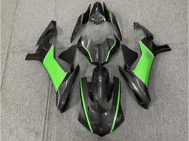 15-19 Carbon Fiber & Green R1 Fairings 15-19 Carbon Fiber & Green R1 Fairings