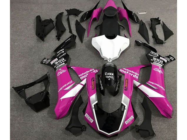 15-19 Gloss Pink Logo Style R1 Fairings 15-19 Gloss Pink Logo Style R1 Fairings