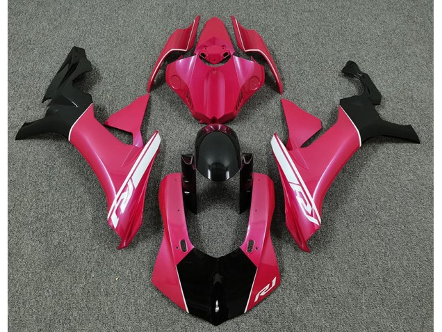 15-19 Hot Pink and Black R1 Fairings 15-19 Hot Pink and Black R1 Fairings