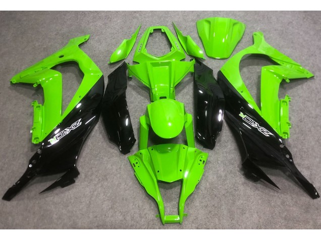 16-19 Bright Green & Green R ZX10R Fairings 16-19 Bright Green & Green R ZX10R Fairings