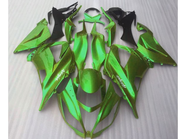 16-19 Candy Green Gloss ZX10R Fairings 16-19 Candy Green Gloss ZX10R Fairings
