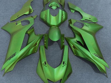 17-21 Matte Green R6 Fairings
