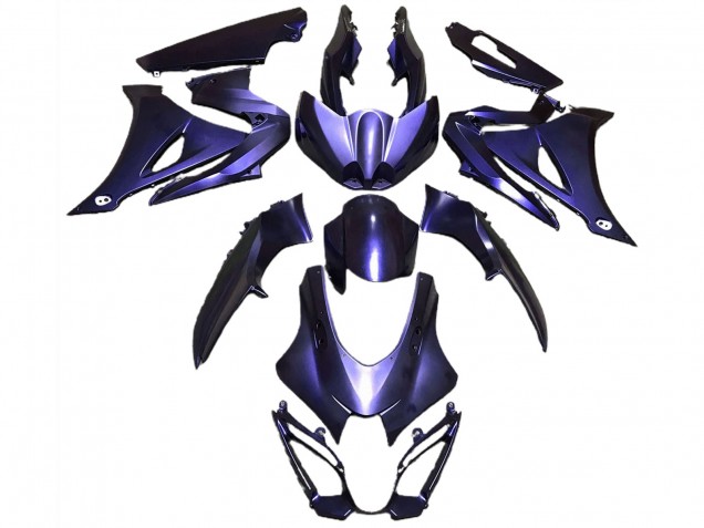 17-23 Matte Blue GSXR 1000 Fairings