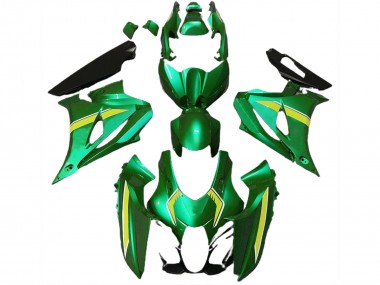 17-23 Stock Style Green GSXR 1000 Fairings