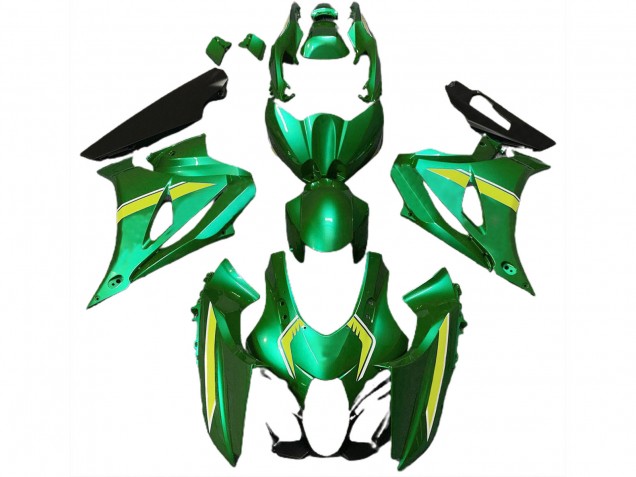 17-23 Stock Style Green GSXR 1000 Fairings