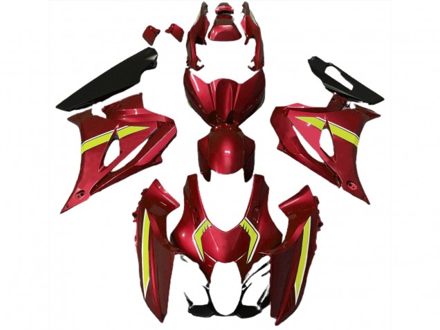 17-23 Stock Style Red GSXR 1000 Fairings