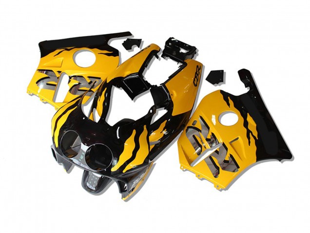 90-98 Yellow Black RR CBR250RR Fairings 90-98 Yellow Black RR CBR250RR Fairings