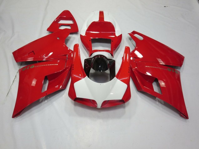 93-05 Red and White Ducati 996 748 916 998 Fairings