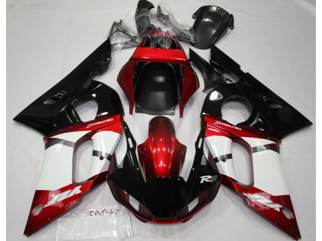 98-02 Metallic Red R6 Fairings 98-02 Metallic Red R6 Fairings