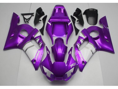 98-02 Purple & White R6 Fairings