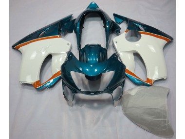 99-00 Light Blue and Orange CBR600 F4 Fairings