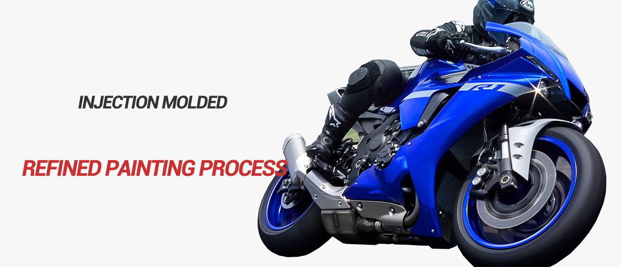 Injection Molded, Refined Painting Process | Star Fairings UK Official